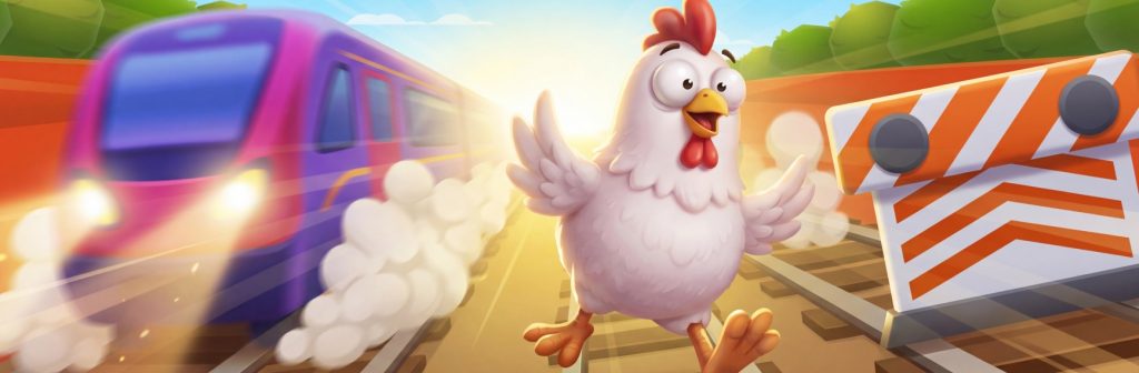 games Chicken Subway.
